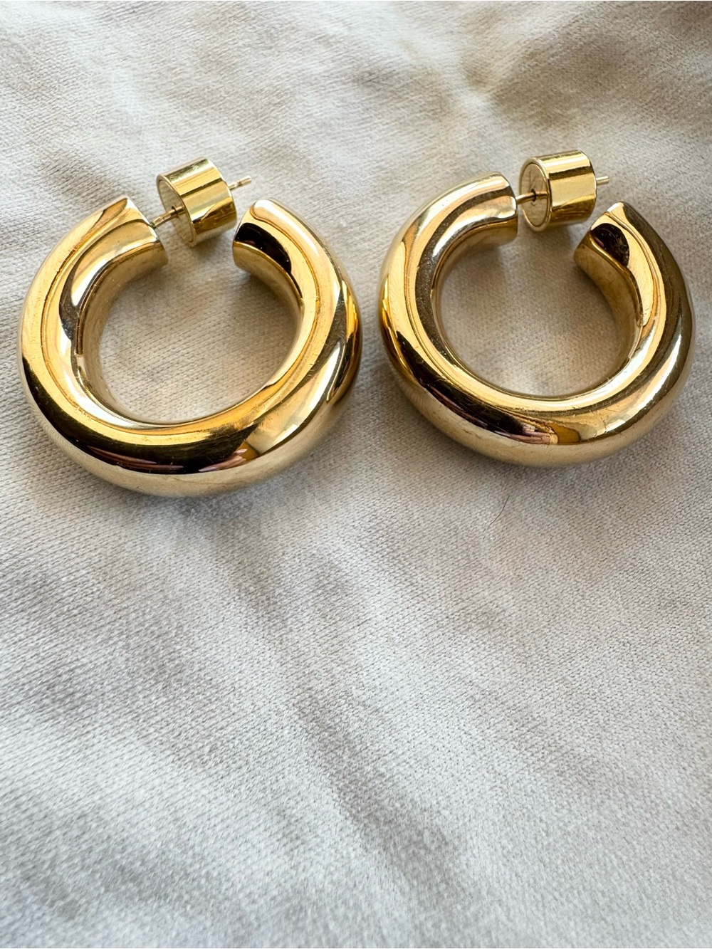 Jennifer Fisher Gold Hoop Earrings